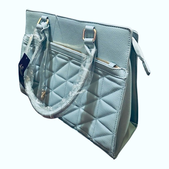 Gloria Vanderbilt Denim Blue-Gray Handbag - Chic & Versatile! New - Picture 5 of 10